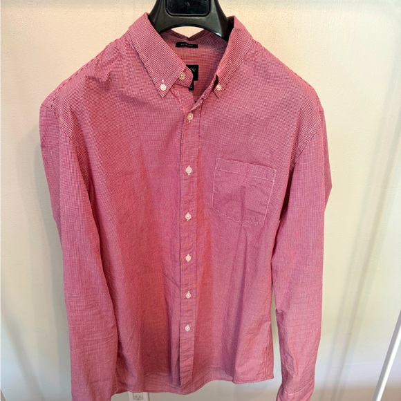 J. Crew Other - J Crew, Slim Flex Shirt, Men’s, L, Red Gingham